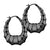 Hollow Steel Earrings Monster Style - Monera-Design Co., Ltd