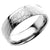 Eroding Black PVD Steel Ring - Monera-Design Co., Ltd