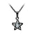 Stainless Steel Star Cubic Zirconia Minimal Pendant Necklace - Monera-Design Co., Ltd