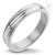 Lines crossing shinny design Stainless Steel ring - Monera-Design Co., Ltd