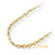 Gold Steel Thick Flat Link 5.5 MM Chain Necklace - Monera-Design Co., Ltd