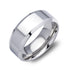 Shiny Flat Steel Ring