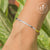 Steel 3 MM Delicate CZ Bracelet - Monera-Design Co., Ltd