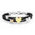 Steel Heart Love Chic Wrap Layered Stylish Cord Bracelet - Monera-Design Co., Ltd