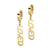 Drop Huggies LOVED Steel Earrings - Monera-Design Co., Ltd