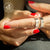Love Couple Steel Ring With CZ - Monera-Design Co., Ltd